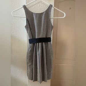 Ralph Lauren Black and White Checkered Dress for Girls size 5 NWT